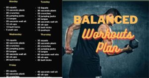 Balanced Workout Plan 